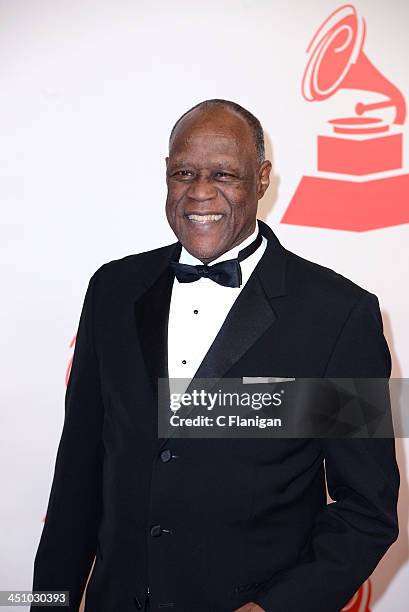 Singer Johnny Ventura arrives at the 2013 Latin Recording Academy Person Of The Year Tribute Honoring Miguel Bose at the Mandalay Bay Convention...