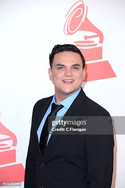 Silvestre Dangond arrives at the 2013 Latin Recording Academy Person Of The Year Tribute Honoring Miguel Bose at the Mandalay Bay Convention Center...