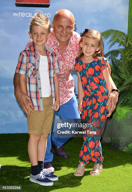 Aldo Zilli attends the UK Gala Screening of "How To Train Your Dragon 2" in 3D at Vue West End on June 22, 2014 in London, England.