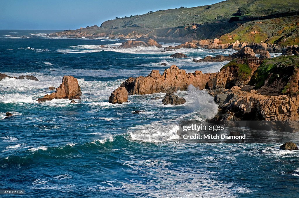 Rugged Big Sur coastline