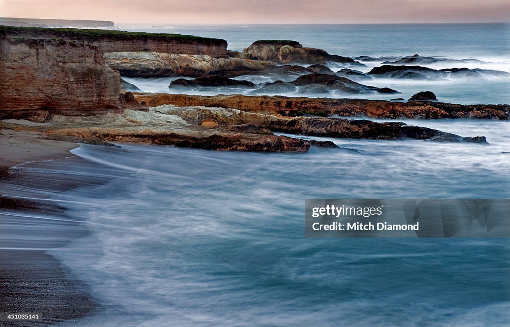 Rugged central California coast