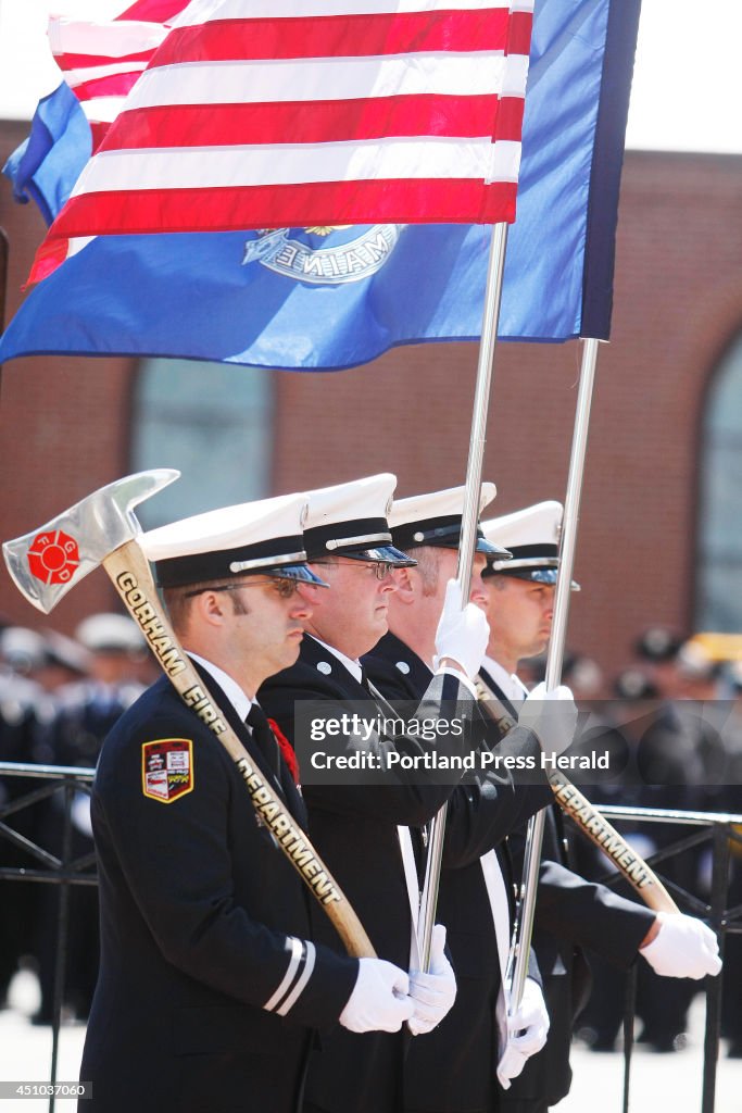 Portland Fire Capt. Michael Kucsma funeral