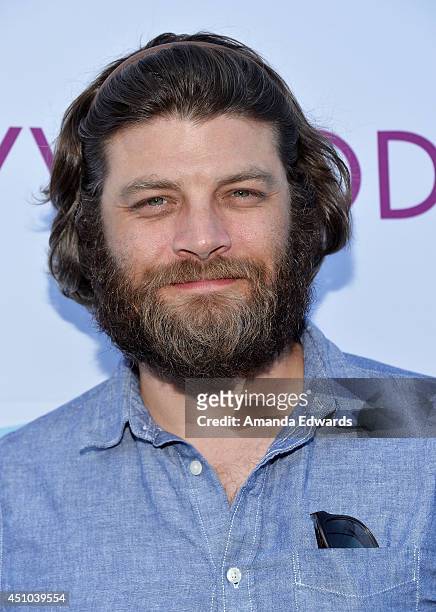 Actor Jay R. Ferguson arrives at the Hollywood Bowl Opening Night and Hall of Fame Inductions event at the Hollywood Bowl on June 21, 2014 in...