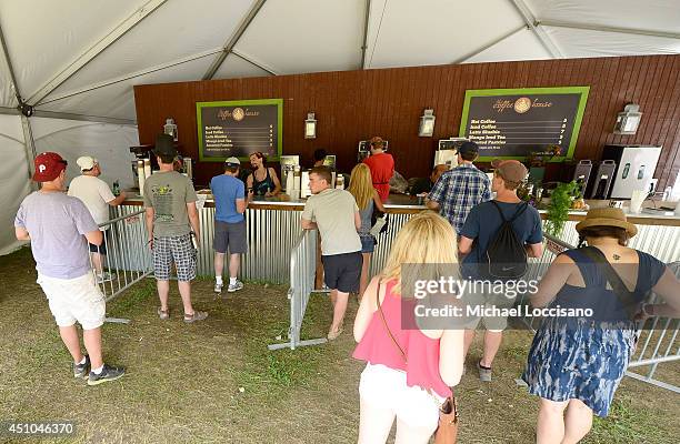 General view of atmosphere during day 4 of the Firefly Music Festival on June 22, 2014 in Dover, Delaware.