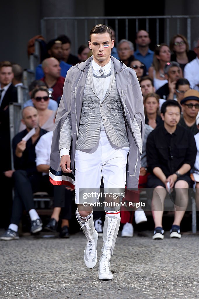 Moncler Gamme Bleu - Runway - Milan Fashion Week Menswear Spring/Summer 2015