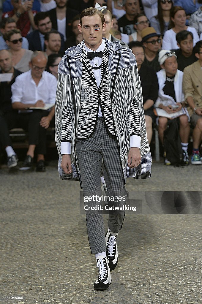 Moncler Gamme Bleu - Mens Spring 2015 Runway - Milan Menswear Fashion Week