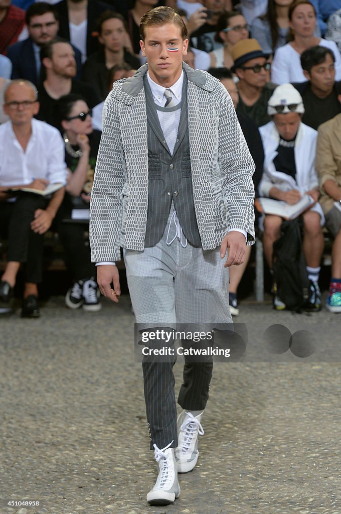 Moncler Gamme Bleu - Mens Spring 2015 Runway - Milan Menswear Fashion Week