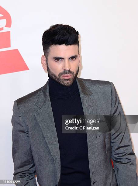 Jomari Goyso arrives at the 2013 Latin Recording Academy Person Of The Year Tribute Honoring Miguel Bose at the Mandalay Bay Convention Center on...