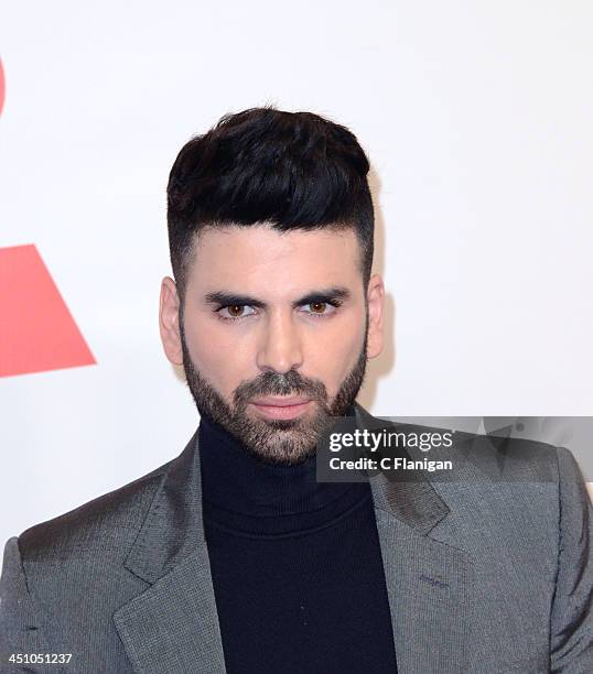 Jomari Goyso arrives at the 2013 Latin Recording Academy Person Of The Year Tribute Honoring Miguel Bose at the Mandalay Bay Convention Center on...