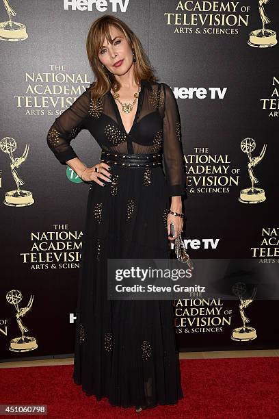 Actress Lauren Koslow attends The 41st Annual Daytime Emmy Awards at The Beverly Hilton Hotel on June 22, 2014 in Beverly Hills, California.