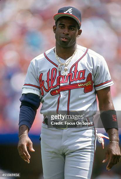 202 Deion Sanders Braves Baseball Stock Photos, High-Res Pictures