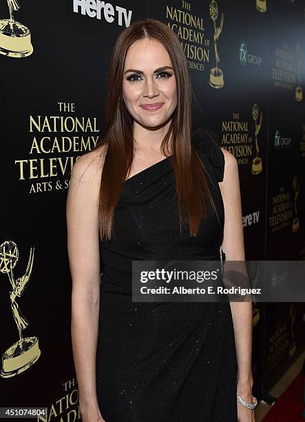 Actress Natalia Livingston attends The 41st Annual Daytime Emmy Awards at The Beverly Hilton Hotel on June 22, 2014 in Beverly Hills, California.