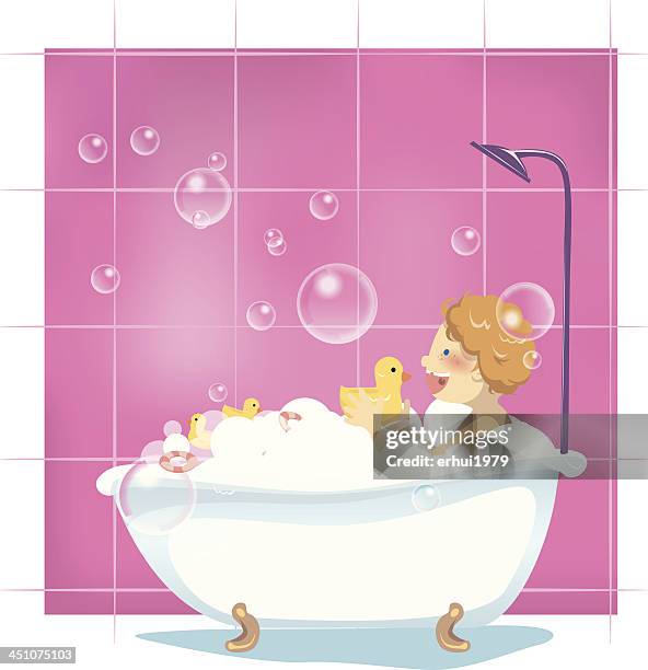 1点の泡風呂イラスト素材 Getty Images 1点の泡風呂イラスト素材 Getty Images
