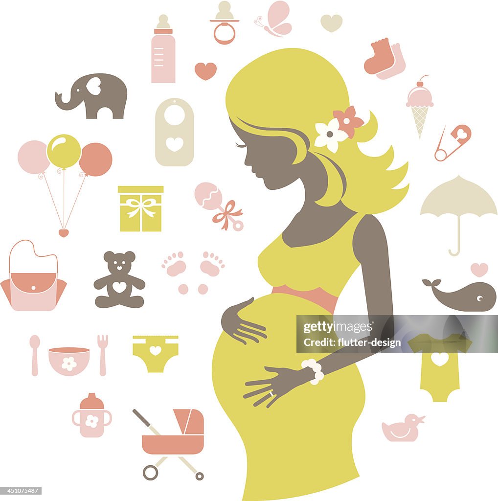 Baby Shower Icons