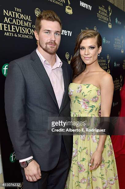 Actress Kelley Missal and guest attend The 41st Annual Daytime Emmy Awards at The Beverly Hilton Hotel on June 22, 2014 in Beverly Hills, California.