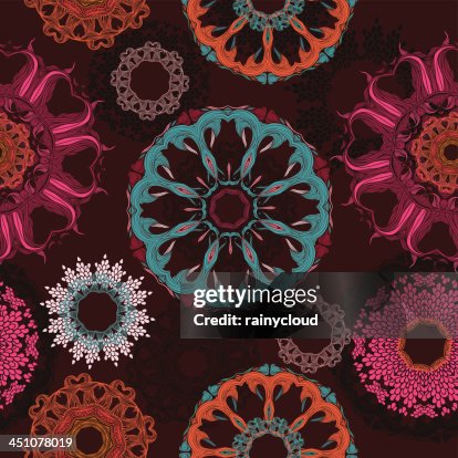 Bright magic mandala Bright magic mandala