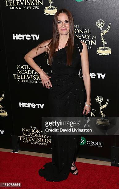 Actress Natalia Livingston attends the 41st Annual Daytime Emmy Awards at The Beverly Hilton Hotel on June 22, 2014 in Beverly Hills, California.