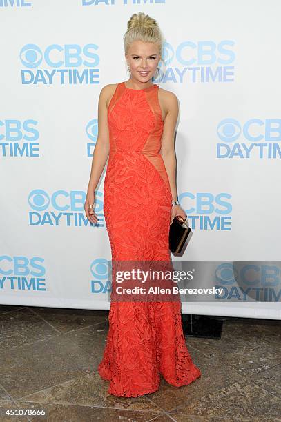 Actress Kelli Goss attends the 41st Annual Daytime Emmy Awards CBS After Party at The Beverly Hilton Hotel on June 22, 2014 in Beverly Hills,...