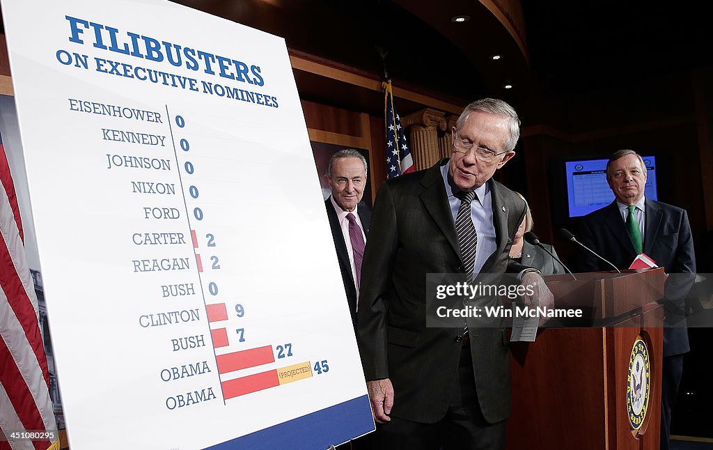 Senate Democrats Pass "Nuclear Option" On Filibuster Rules
