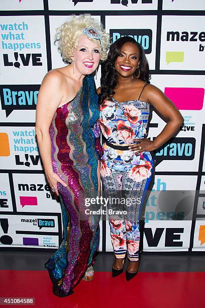 Pictured : Natalie Joy Johnson and Kandi Burruss --