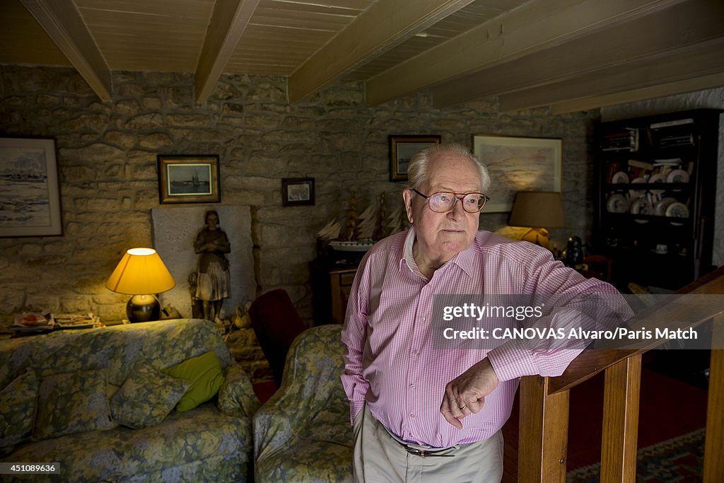 Jean-Marie Le Pen, Paris Match Issue 3396, June 25, 2014