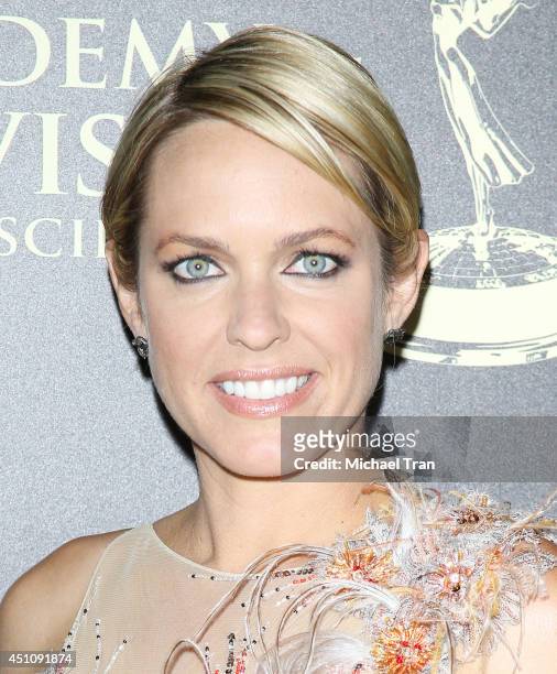Arianne Zucker arrives at the 41st Annual Daytime Emmy Awards held at The Beverly Hilton Hotel on June 22, 2014 in Beverly Hills, California.