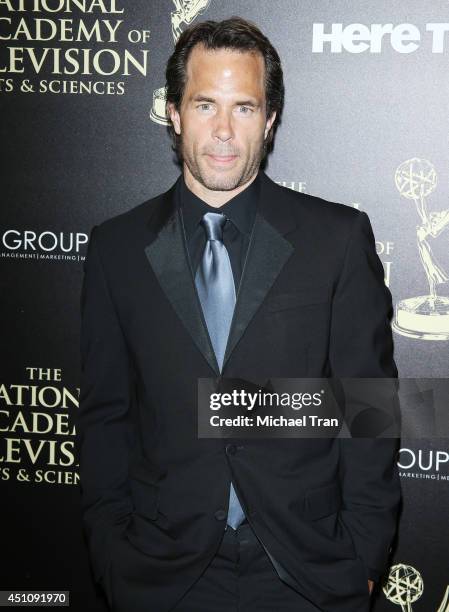 Shawn Christian arrives at the 41st Annual Daytime Emmy Awards held at The Beverly Hilton Hotel on June 22, 2014 in Beverly Hills, California.