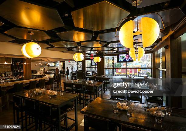 Interiors shots of Speakeasy 21, main floor of Scotia Plaza, 21 Adelaide St. West in Toronto, June 21, 2014.