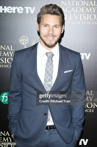 Scott Clifton arrives at the 41st Annual Daytime Emmy Awards held at The Beverly Hilton Hotel on June 22, 2014 in Beverly Hills, California.