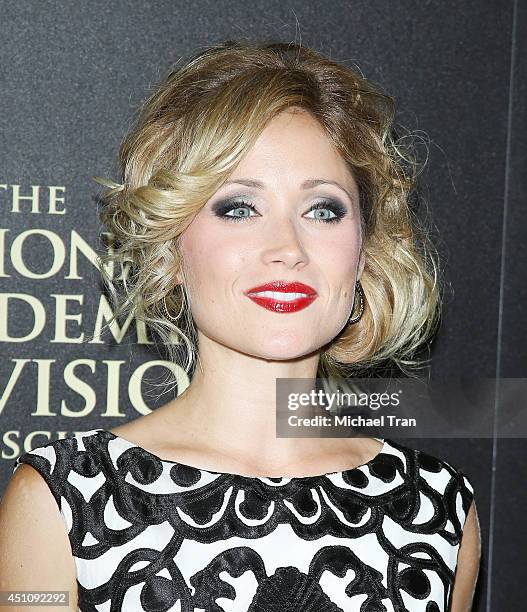 Emme Marcy Rylan arrives at the 41st Annual Daytime Emmy Awards held at The Beverly Hilton Hotel on June 22, 2014 in Beverly Hills, California.