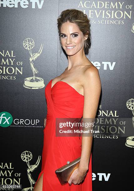 Kelly Kruger arrives at the 41st Annual Daytime Emmy Awards held at The Beverly Hilton Hotel on June 22, 2014 in Beverly Hills, California.