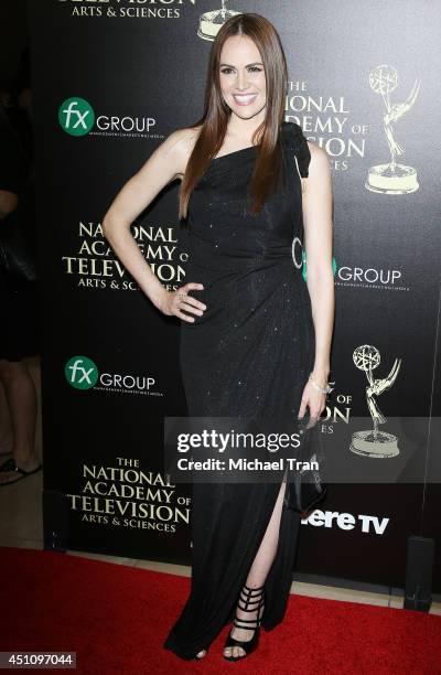 Natalia Livingston arrives at the 41st Annual Daytime Emmy Awards held at The Beverly Hilton Hotel on June 22, 2014 in Beverly Hills, California.