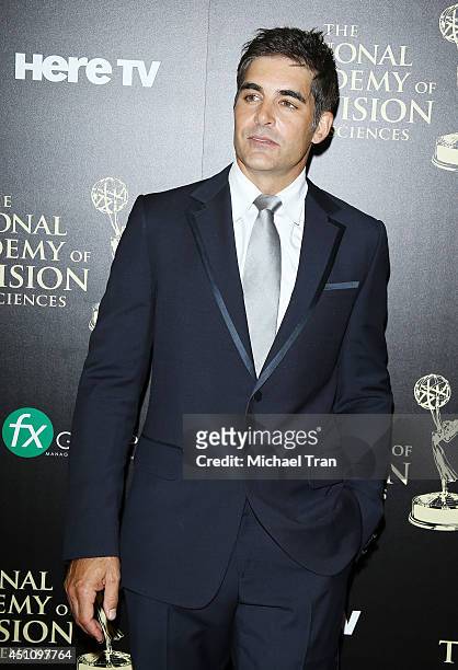 Galen Gering arrives at the 41st Annual Daytime Emmy Awards held at The Beverly Hilton Hotel on June 22, 2014 in Beverly Hills, California.