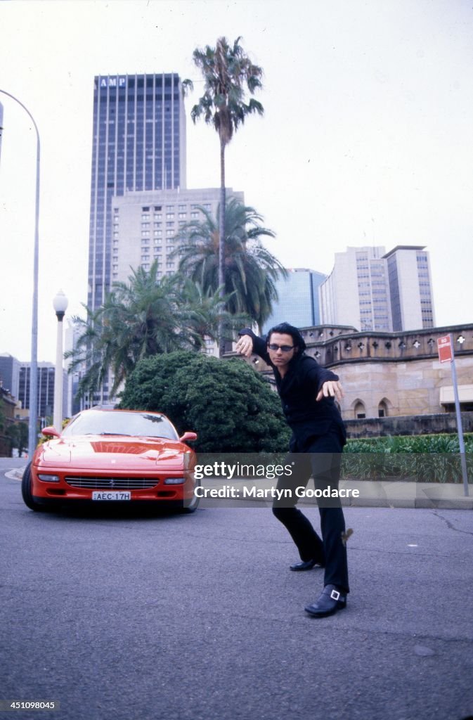 Michael Hutchence Singer Sydney 1996