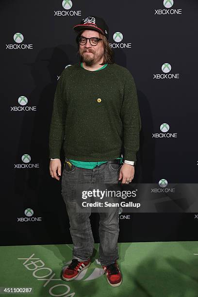 Nilz Bokelberg attends the Microsoft Xbox One launch party at the Microsoft Center on November 21, 2013 in Berlin, Germany. Microsoft is launching...