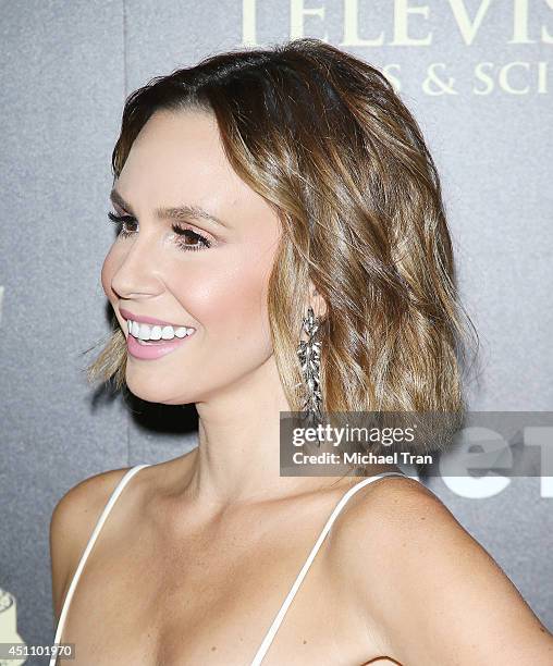 Keltie Knight arrives at the 41st Annual Daytime Emmy Awards held at The Beverly Hilton Hotel on June 22, 2014 in Beverly Hills, California.