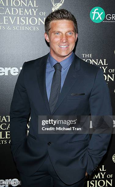 Steve Burton arrives at the 41st Annual Daytime Emmy Awards held at The Beverly Hilton Hotel on June 22, 2014 in Beverly Hills, California.