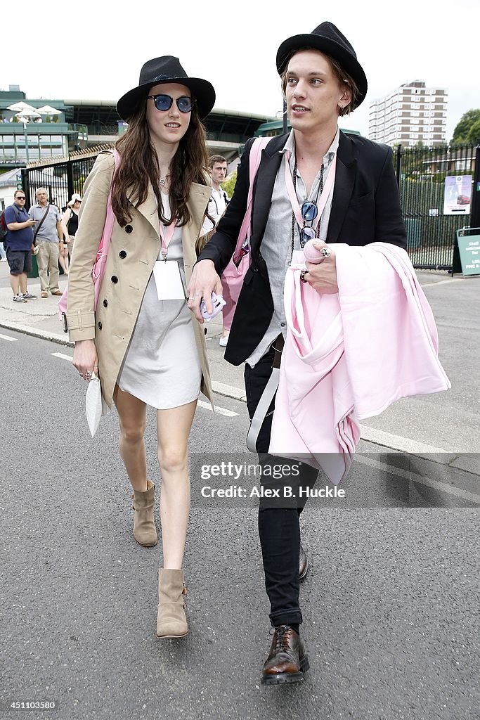 Celebrity Sightings In London - JUNE 23, 2014