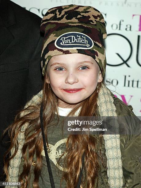 Abigail Breslin during Confessions of a Teenage Drama Queen - New York Premiere - Arrivals at Loews E-Walk Theater in New York City, New York, United...