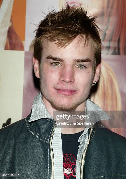 David Gallagher during Confessions of a Teenage Drama Queen - New York Premiere - Arrivals at Loews E-Walk Theater in New York City, New York, United...
