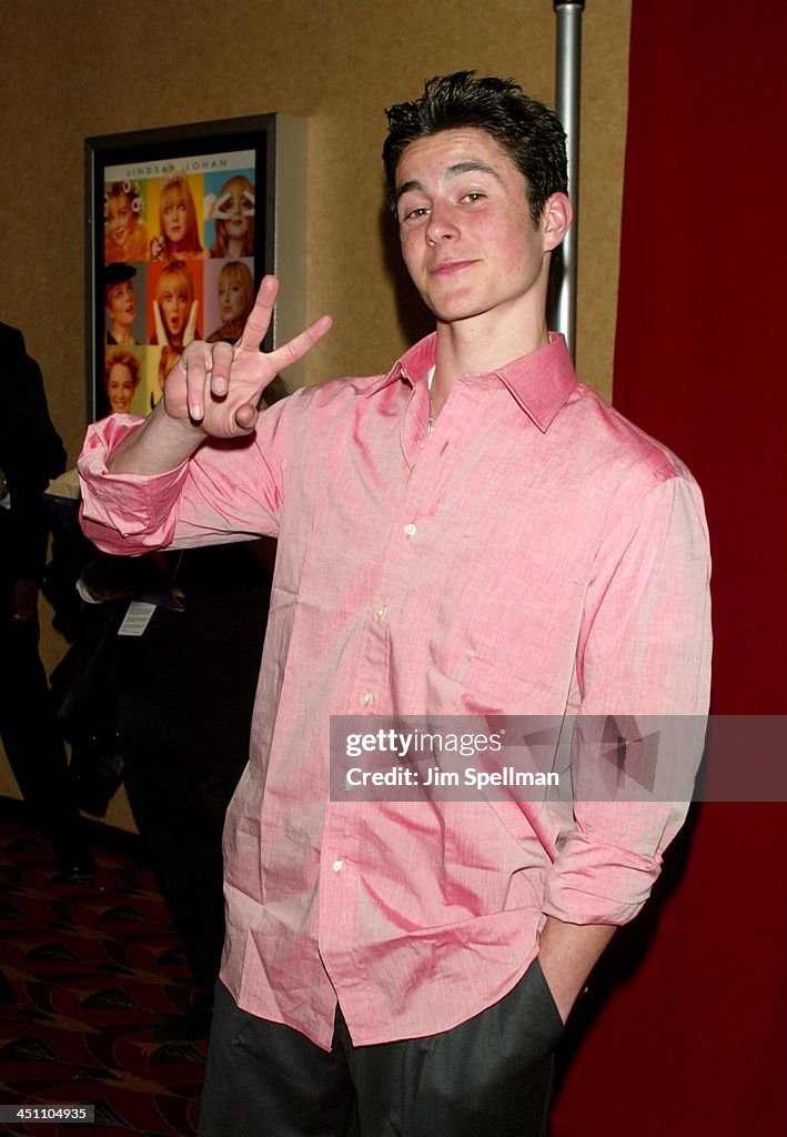 Eli Marienthal during Confessions of a Teenage Drama Queen New York