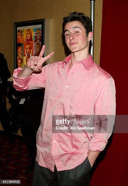 Eli Marienthal during Confessions of a Teenage Drama Queen - New York Premiere - Arrivals at Loews E-Walk Theater in New York City, New York, United...