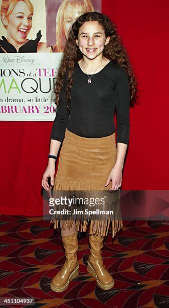 Hallie Kate Eisenberg during Confessions of a Teenage Drama Queen - New York Premiere - Arrivals at Loews E-Walk Theater in New York City, New York,...