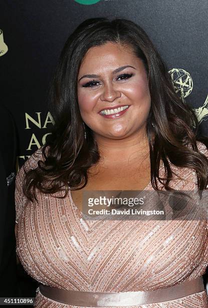 Radio producer Angelica McDaniel attends the 41st Annual Daytime Emmy Awards at The Beverly Hilton Hotel on June 22, 2014 in Beverly Hills,...