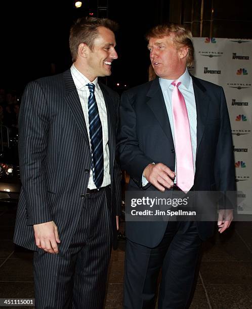 Bill Rancic Apprentice 106 Bill Rancic Donald Trump Photos & High Res Pictures - Getty Images