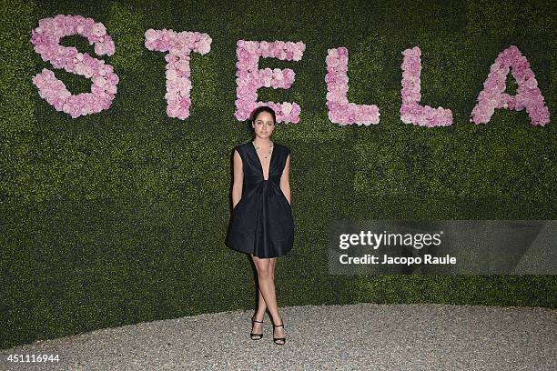 Matilde Gioli attends the Stella McCartney Garden Party during the Milan Fashion Week Menswear Spring/Summer 2015 on June 23, 2014 in Milan, Italy.