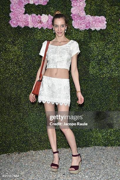 Micol Sabbadini attends the Stella McCartney Garden Party during the Milan Fashion Week Menswear Spring/Summer 2015 on June 23, 2014 in Milan, Italy.
