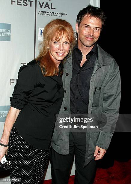 Tim Daly and Amy Van Nostrand during 3rd Annual Tribeca Film Festival - House of D- Premiere at Tribeca Performing Arts Center in New York City, New...