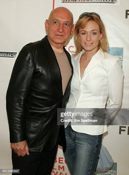 Sir Ben Kingsley and Lady Alexandra Christmann during 3rd Annual Tribeca Film Festival - Thunderbirds Screening at Stuyvesant High School in New York...