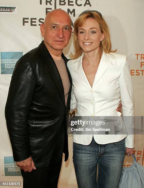 Sir Ben Kingsley and Lady Alexandra Christmann during 3rd Annual Tribeca Film Festival - Thunderbirds Screening at Stuyvesant High School in New York...